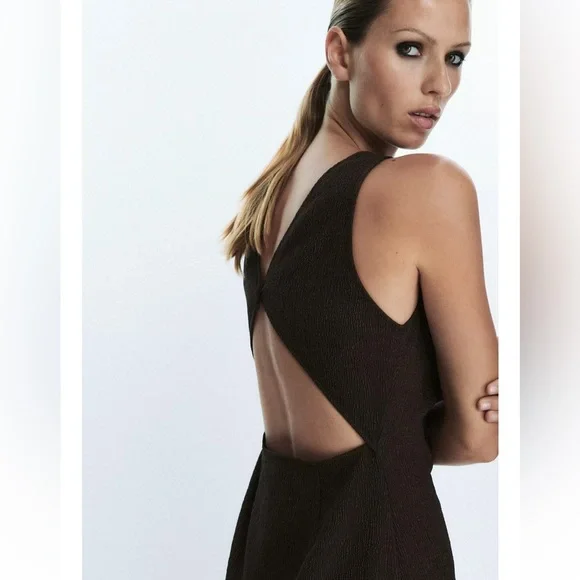 Zara Fringed Fitted Dress - Picture 8 of 15